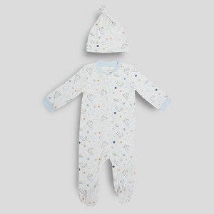 Milkberry Rayon from Bamboo Infant to Toddler Pajama Set for Girls / Boys Sizes 12 Months - 5T - 1 of 4