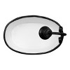Black Rim White Enamel Antique Bathtub Soap Dish - Foreside Home & Garden - 4 of 4