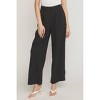 Women's High Waisted Full Leg Pants - entro - 2 of 4
