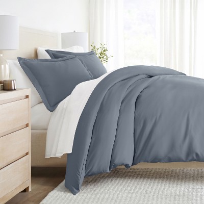 3 Piece Duvet Cover & Shams Set - Soft and Breathable, Double Brushed Microfiber, Wrinkle Free - Becky Cameron