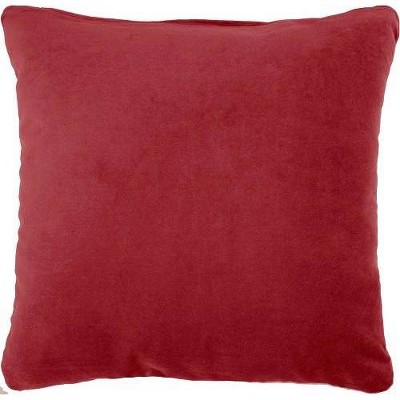 16x16 Solid Velvet Lifestyles Square Throw Pillow Purple - Mina Victory :  Target