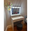 NicBex Dressing Tble Set Hollywood-Style Vanity Desk with Lighted Mirror, Large Storege Drawers, 2 Level Storage Dresser for Bedroom - 3 of 4