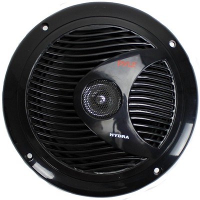 2) NEW PYLE PLMR60B 6.5" 150W Marine/Boat Dual Cone Waterproof Speakers PAIR