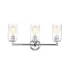 Chloe Lighting Joyce Contemporary 3 Light Chrome Bath Vanity Fixture 23"Width - 3 of 4
