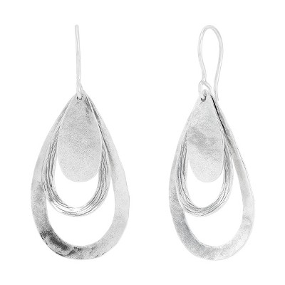 Silpada 'Triple Droplets’ Sterling Silver Drop Earrings