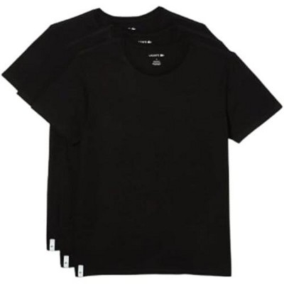 Lacoste Men's 3-Pack Crew neck Regular Fit Undershirts