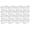 Sterilite 6.25x6.25x15 In Narrow Storage Bin with Carry Handles