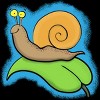 Men's Design By Humans Cute, happy snail on a leaf cartoon illustration By thefrogfactory Tank Top - 2 of 4