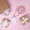 Pavilion Gift Company - Cherry Blossom Crossbody - Crocheted Phone Lanyard - Cell Phone Accessories - 4 of 4