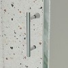 NicBex Shower Door 38-42" Wx71"H Piovt Swing Glass Shower Door with 1/4" (6mm) Clear SGCC Tempered Glass with Reversible Installation - 2 of 4
