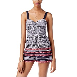American Rag Womens Sleeveless Printed Romper Jumpsuit - 1 of 1