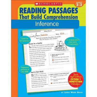 Reading Passages That Build Comprehension: Inference - by  Linda Ward Beech & Linda Beech (Paperback)