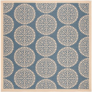 Linden LND176 Power Loomed Indoor/Outdoor Area Rug  - Safavieh - 1 of 3