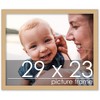 PosterPalooza | Photo Size Minimalist Yellow Picture Frame - UV Acrylic, Foam Board Backing, Hanging Hardware - 2 of 4