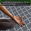 Outdoor Rug Patio Waterproof, Foldable Reversible Outdoor Plastic Straw Rug Trellis Mat for Camper Outside Carpet - 4 of 4