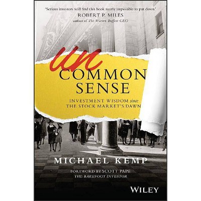 Uncommon Sense - by  Michael Kemp (Paperback)