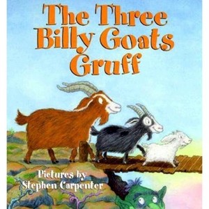 The Three Billy Goats Gruff - by  Public Domain (Hardcover) - 1 of 1