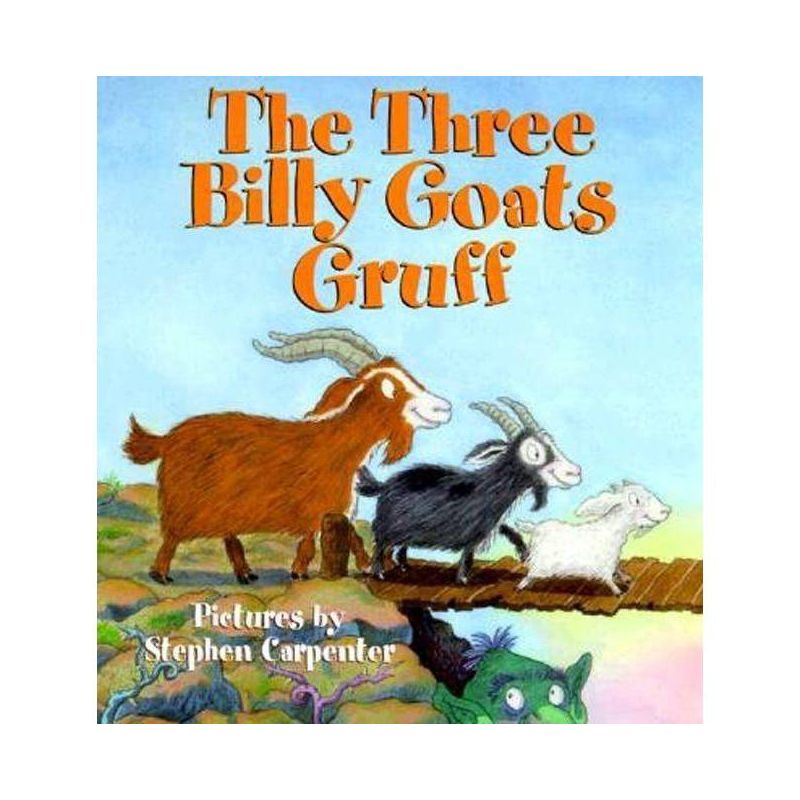The Three Billy Goats Gruff - by  Public Domain (Hardcover), 1 of 2