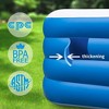 Probe Hues Inflatable Family Swimming Pool Outdoor Backyard Garden Toddler Water Fun - 3 of 3