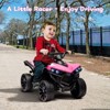 Kids ATV 4-Wheeler  Toy – Electric Quad Car with Simple Foot Pedal Control & Realistic Design for Toddlers - 2 of 4