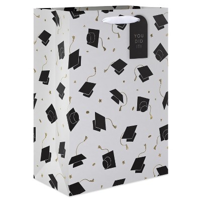 Graduation Medium Gift Bag Caps