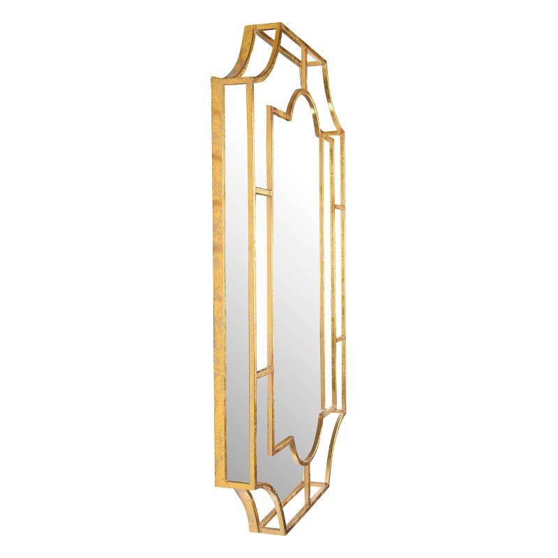 Storied Home Vintage Metal Framed Wall Mirror , 3 of 11