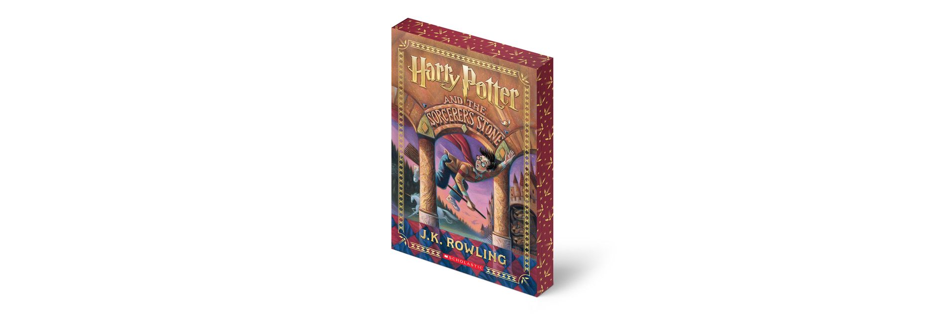 Harry Potter And The Sorcerer'S Stone (Stained Edges) - by J. K. Rowling (Paperback)