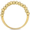 EVERLY JEWELRY | 14K Yellow Gold Beaded Ball Ring - 4 of 4