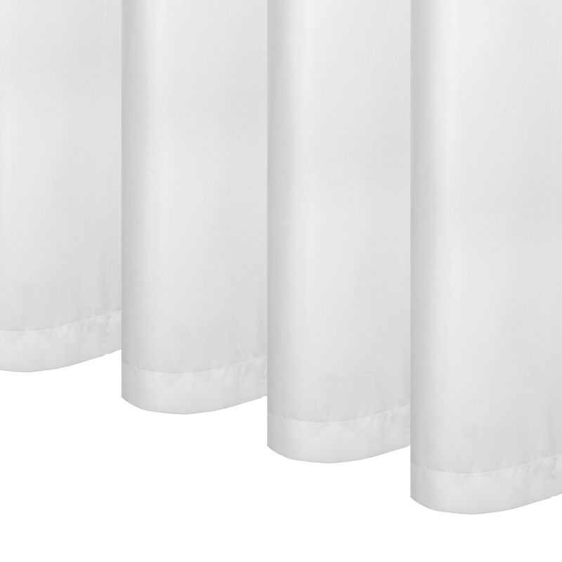 LiBa Cloth Fabric Shower Curtain, Heavy Duty Waterproof, 3 of 7