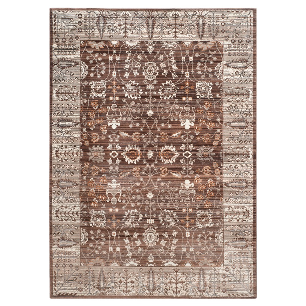 Silvano Area Rug - Brown/Beige ( 4'x6' ) - Safavieh