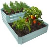 Sunnydaze 2-Tier Galvanized Steel Raised Garden Bed - 17.75" H - image 2 of 4