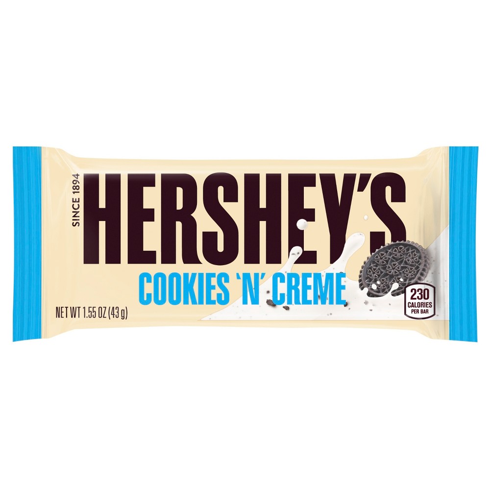 UPC 034000002399 product image for Hershey's Cookies 'N' Creme Candy Bar - 1.55oz | upcitemdb.com