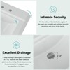 Bathroom Pedestal Sinks,Rectangular Pedestal Sink - 3 of 4