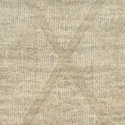Sage Geometric Handmade Wool 5' x 7' Area Rug