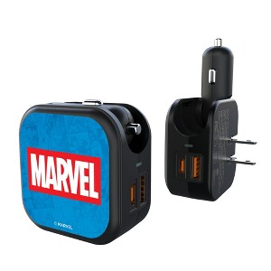 Marvel Comics Logo 18-Watt 2 in 1 USB A/C Charger - 1 of 3
