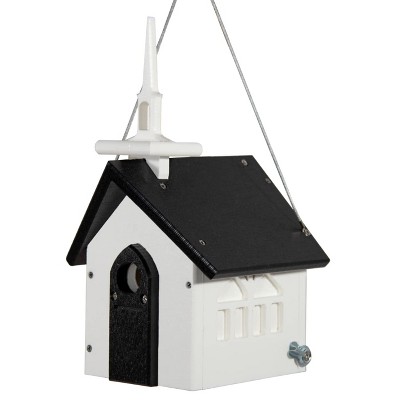JCs Wildlife Chirping Church Wren and Chickadee Birdhouse - Cute Chapel Style with Predator Guard