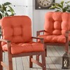 Kensington Garden 2pc 21"x21" Outdoor Seat and Back Cushion Set - 2 of 4