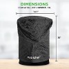 NutriChef Electric Water Boiler Quilted Cover - Compatible with Water Boiler and Coffee Brewing System (Black) - 2 of 3