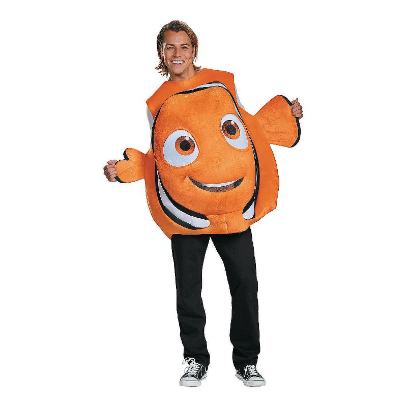 Mens Disney Finding Nemo Nemo Costume - One Size Fits Most - Blue, 1 of 2