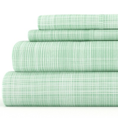 Printed Patterns 4PC Sheet Set - Extra Soft, Easy Care - Becky Cameron