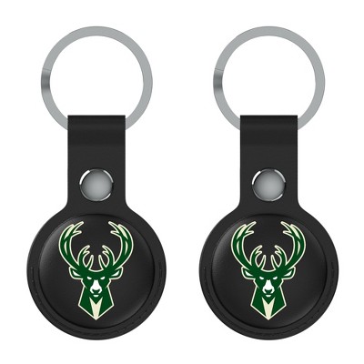 Keyscaper NBA Eastern Conference Teams Insignia Black Airtag Holder 2-Pack