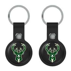 Keyscaper NBA Eastern Conference Teams Insignia Black Airtag Holder 2-Pack - 1 of 4