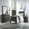 GlasFlength Decorative Wall Mirrors Square Accent Mirror Wall Mirror Polished Mirror Decorative Mirror for Living Room, Gray, 36"*36"*38" - 4 of 4