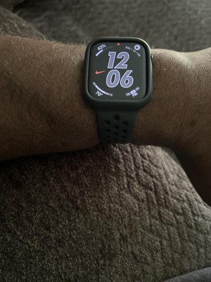 Apple Watch Nike Series 7 Gps + Cellular, 45mm Midnight Aluminum 