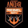 Mens Star Wars: Andor Rebel Spy Badge T Shirt - 2 of 4