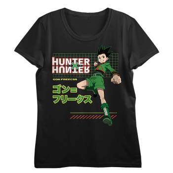 Hunter X Hunter Key Characters Women's Black Crop-s : Target
