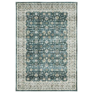 Oriental Weavers Sumter SUM08 Teal/ Ivory Indoor Area Rug - 3'6" x 5'6" - 1 of 4