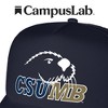 Gender Neutral Official California State University Monterey Bay Primary Logo Foam Snapback Trucker Hat - for Men and Women Navy Navy One Size - 4 of 4