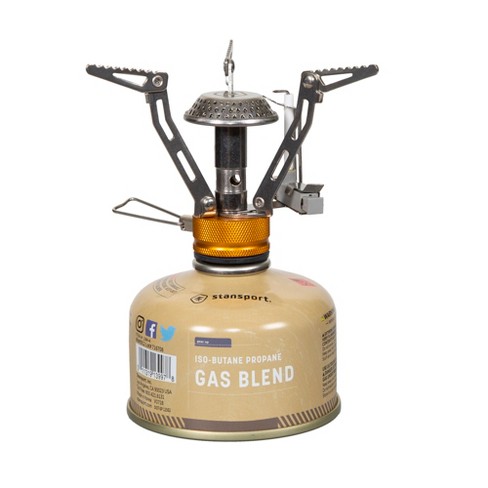 Stansport Portable Single Burner Butane Stove With Fuel : Target