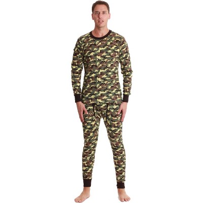 At The Buzzer Men's Thermal Underwear Set - Base Layer Long Johns for Warmth in Winter